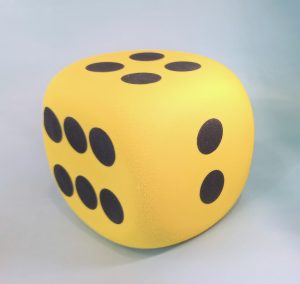 Täring (keskmise suurusega, kollane)