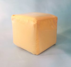 Täring (pehme, taskutega, kollane)