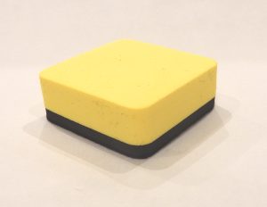 Kustutaja (kandiline, kollane)