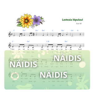 Lasteaia lõpulaul