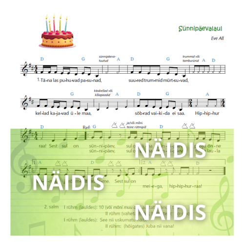 Sunnipaevalaul-NAIDIS